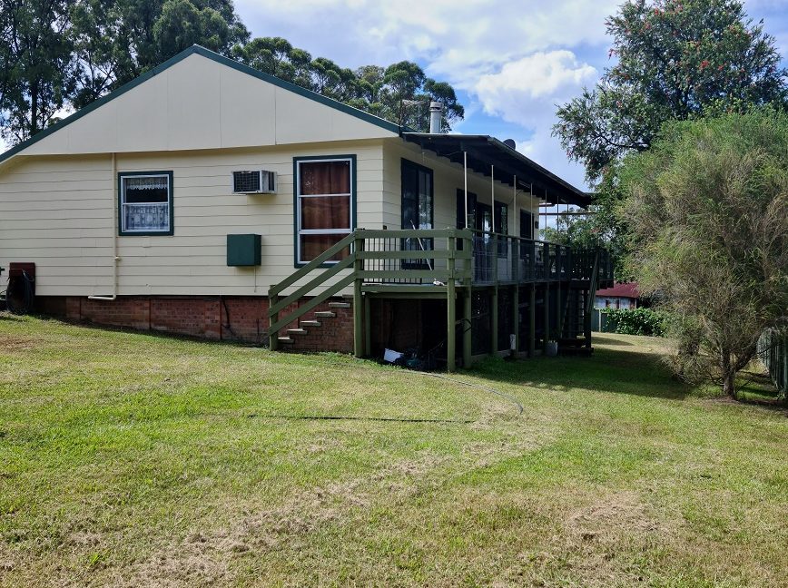Front shot with yard