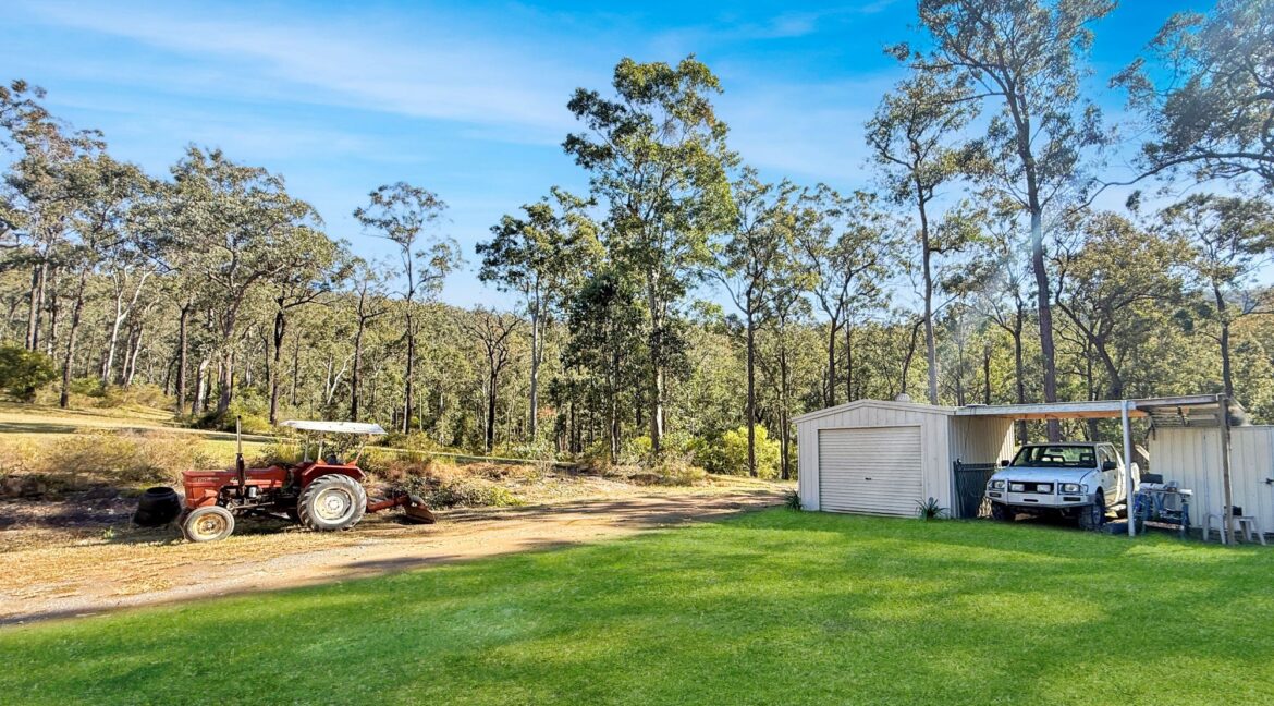 Garage and carport
