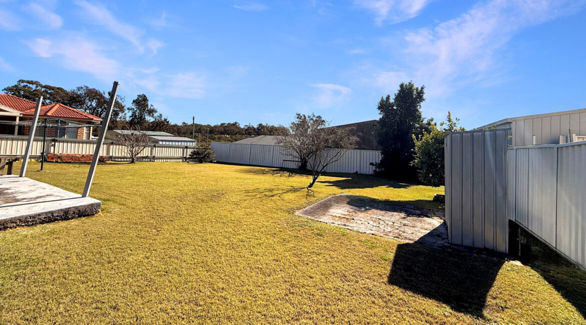 Rear yard