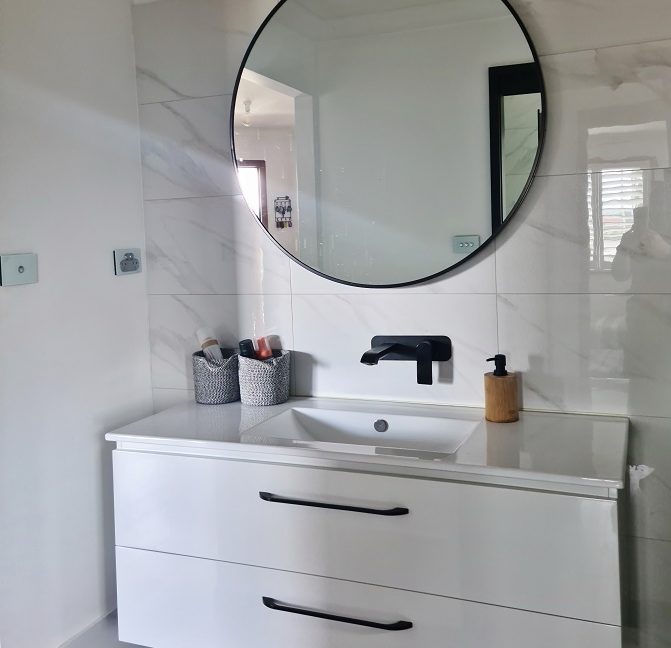 Vanity main bathroom